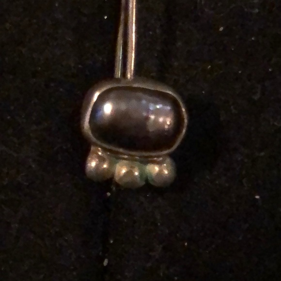 Sterling Silver Kidney Wire Hook Earrings - Picture 3 of 5